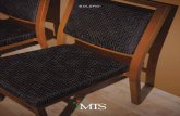 BOLERO - MTS · PDF fileThe Bolero® Series from MTS provides elegant, artistically engaging design choices in a banquet chair that does not look like a conventional banquet chair