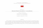 Metal-Mott insulator transitionsmafija.fmf.uni-lj.si/seminar/files/2012_2013/alen_horvat_Ib.pdf · Metal-Mott insulator transitions Author: ... a insulator depends on ratio between