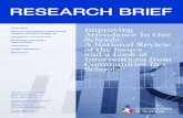 RESEARCH BRIEF - Communities In Schools · PDF fileRESEARCH BRIEF Improving Attendance In Our Schools: A National Review of the Issues ... Hedy Chang, the director of Attendance Works,