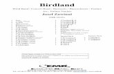 Birdland - harmonie- · PDF fileDISCOGRAPHY Zu bestellen bei • A commander chez • To be ordered from: Editions Marc Reift • Route du Golf 150 • CH-3963 Crans-Montana (Switzerland)