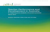 Teacher Performance and Development in · PDF fileTeacher Performance and Development in Australia ... Review of Teacher Performance: Which teachers are reviewed, ... teacher performance