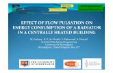 EFFECT OF FLOW PULSATION ON ENERGY CONSUMPTION OF …research.ncl.ac.uk/pro-tem/components/pdfs/ICAE2013/Effect_of_flow... · EFFECT OF FLOW PULSATION ON ENERGY CONSUMPTION OF A RADIATOR