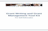Grant Writing and Grant Management Tool Kit - AUCD · PDF fileGrant Writing and Grant Management Tool Kit . ... What are the steps to take to submit a grant application? ... this is