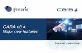 CARA v3 - Generis is CARA CARA is an ergonomically designed, fast, web user interface and business rules engine, currently released for Documentum, Oracle ...