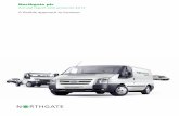 Northgate  · PDF fileNorthgate plc Annual report and accounts 2012 A flexible approach to business ... commenced in summer 2010. We now operate under the Northgate brand in