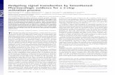 Hedgehog signal transduction by Smoothened: Pharmacologic ... · PDF fileHedgehog signal transduction by Smoothened: Pharmacologic evidence for a 2-step activation process Rajat Rohatgia,b,c,d,1,