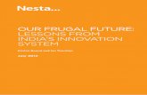 Our Frugal Future: Lessons From India's Innovation System · PDF filegreat ideas to life. ... Our frugal future: lessons from India’s ... although business expenditure is growing.