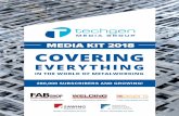 MEDIA KIT 2018 COVERING - techgenmedia.comtechgenmedia.com/wp-content/uploads/sites/2/2018/02/Techgen-Media... · Hydraulic Presses Automation Shears ... Directed at fabrication shops