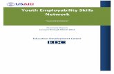 Youth Employability Skills Network - United States pdf.usaid.gov/pdf_docs/ projects ... YES Youth Employability Skills Network Page ... resources to support these needed for the creation