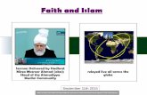 Faith and Islam - Al Islam Online · PDF fileNOTE: Al Islam Team takes full responsibility for any errors or miscommunication in this Synopsis of the Friday Sermon Sermon Delivered