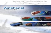 Amphenol Amphenol Pcd High Quality Interconnect ... Push Pull Rectangular Power Connectors, Flex Power ... MIL-T-81714/27 Series I Grounding …