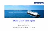 Multi-Gas-Fuel Engine NK 公開資料 - ClassNK R&D …classnk-rd.com/.../pdf/VII_Multi-Gas-Fuel_Engine.pdfDAIHATSU Group Manufactured 6.0hp GAS Engine The production of diesel engine