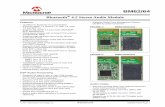 BM62 64 Data Sheet - ww1.microchip.comww1.microchip.com/downloads/en/DeviceDoc/60001403C.pdf · 2017 Microchip Technology Inc. Advanced DS60001403C-Page 1 ... certifications in a