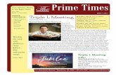 The Prime Times music in his early years, and he developed his piano licks and vocal chops to the music of quartets like The Cathedrals and Gold City, and pianists like Anthony