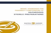 MODEL STANDARDS FOR PHARMACY …napra.ca/sites/default/files/2017-09/Mdl_Stnds_Pharmacy...MODEL STANDARDS FOR PHARMACY COMPOUNDING OF HAZARDOUS STERILE PREPARATIONS NATIONAL ASSOCIATION