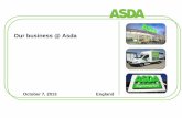 Our business @ Asda Business/ou… · Our business @ Asda October 7, 2013 England . NYSE: WMT 2 ... global brand committed to ... Sales mix 75% 7% 7% * Food ...