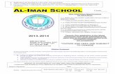 documents. AL-IMAN SCHOOL Gradealimanschool.org/wp-content/uploads/2013/03/...2013-2014HifzASP.pdfSchool Transcripts, School Report Cards From All Previous Grades, School Test Scores,