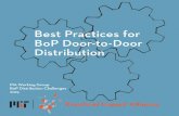 Best Practices for BoP Door-to-Door · PDF fileBest Practices for BoP Door-to-Door Distribution ... What Type of Door-to-Door Network is the Best Fit for You? ... A Service Approach