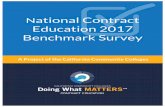 National Contract Education 2017 Benchmark Surveydoingwhatmatters.cccco.edu/portals/6/docs/ContractEd/National CE... · National Contract Education Benchmark Survey Report 3 Overview