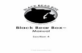 Black Bear Box - North American Bear Center - Home · PDF fileBlack Bear Box ™ Manual Section 4 ... Unscramble the tiles to reveal a message. ... Black Bear Letter Tiles Puzzle Unscramble