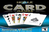 TABLE OF CONTENTSfiles.encore.com.s3.amazonaws.com/Hoyle_Card_Games_2010...HOYLE® Card Games 2010 6 INTRODUCTION Welcome to HOYLE® CARD GAMES, a collection of classic card games