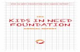 2016 ED NE IN DS KI FOUNDATION - Kids In Need Foundation · PDF fileED NE IN DS KI FOUNDATION ANNUAL REPORT 2016 KIDS IN NEED FOUNDATION 2016 ANNUAL REPORT. ... ZHEVLWH ZZZ .,1) RUJ