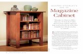 No. 72 Magazine Cabinet - Popular Woodworking … 53 The No. 72 Magazine Cabinet is a good example of this period. The curved top rails and tapered legs all conspire to make this piece