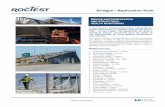 Bridges - Application Note - Geotechnical and Structural · PDF file · 2017-03-13Bridges - Application Note A SUCCESSFUL BRIDGE-MONITORING PROGRAM RE-QUIRES APPROPRIATE PLANNING,