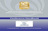 10th International Conference on Advances in … 2015/2015_Conference... · 10th International Conference on Advances in Experimental Mechanics Conference Handbook 1-3 September 2015