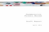 · Web viewPharmaceutical. Patents Review. Draft Report. April 2013. Review. The review panel has released this draft report for further public consultation. The panel will finalise