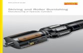 Skiving and Roller Burnishing - Sandvik Coromant · PDF fileIntroduction Skiving and roller burnishing tools can ... The two cartridges and the peg interact through spring ... The
