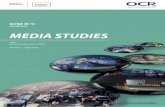 GCSE Media Studies J200  · PDF filethe analysis of a wide range of media forms and ... @OCR_Media_Film. OCR ... Learners who wish to retake the non-exam assessment