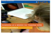 Anatomy of a MOOC for Teacher CPD (UCL IOE) - UNESCO · PDF fileAnatomy of a MOOC for Teacher CPD! ! 1!! Version21Dec2014!!The Pedagogy of a MOOC for CPD: Report on an IOE-UNESCO Course