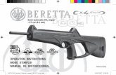 Semi-automatic CO airgun .177 cal (4.5 mm) - Pyramyd Aircdn.pyramydair.com/site/manuals/Beretta-Cx4-Storm-CO2-Rifle-Man… · Semi-automatic CO2 airgun.177 cal (4.5 mm) ACCESSORY