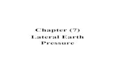 Chapter (7) Lateral Earth Pressuresite.iugaza.edu.ps/ahmedagha/files/2014/10/Foundation-Ch.7.pdf · Foundation Engineering Lateral Earth Pressure Introduction ... shear strength parameters