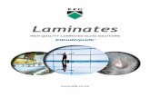 Laminates - PFGpfg.co.za/wp-content/uploads/2016/10/PFG-laminates-brochure-rev8...Performance laminates. 9 PFG offers the Vanceva laminated glass range of coloured PVB interlayers