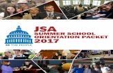 0$-& 1234 - JSA Summer Programssummer.jsa.org/wp-content/uploads/2017/05/2017-General-Orientation... · 2017 JSA SUMMER SCHOOL ORIENTATION GUIDE 2 Junior State of America Welcomes