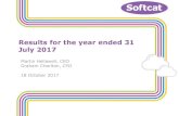 Example Presentation Name - Softcat · PDF fileExample Presentation Name ... Final dividend of 6.1p per share and special dividend of ... and sustainable dividend policy 15