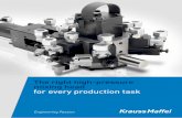 The right high-pressure mixing head for every production · PDF fileThe right high-pressure mixing head ... Vario nozzle (Page 17) 3 The right high-pressure mixing head for every production