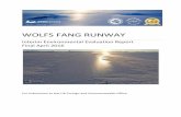 WOLFS FANG RUNWAY - White · PDF fileWolfs Fang Runway IEE Final Report April 2016 ... 6.2.1 Flight Frequency 26 ... 13.1 Introduction 72 13.2 Wolfs Fang Runway Operational Requirements