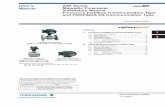 User’s AXF Series Manual Magnetic Flowmeter Installation ... · PDF fileInstallation Manual FOUNDATION Fieldbus Communication Type and PROFIBUS PA Communication Type IM 01E20A01-02EN