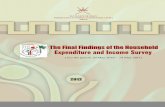 The Final Findings of the Household - ncsi.gov.om Findings E... · The Results of The Household Expenditure and ... 102011) SULTANATE OF OMAN National Center for ... The General Population