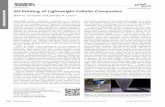 3DPrinting of Lightweight Cellular Composites - ORNLweb.ornl.gov/sci/manufacturing/docs/pubs/3D Printing of Lightweight... · COMMUNICATION 3D-Printing of Lightweight Cellular Composites