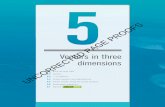 PAGE PROOFS Vectors in three dimensions - Wiley: · PDF fileThis is equivalent to AC >. Vector addition follows the triangle rule ... Q are the midpoints of AB and BC respectively.