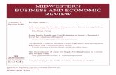 MIDWESTERN BUSINESS AND ECONOMIC REVIEW ... MIDWESTERN BUSINESS AND ECONOMIC REVIEW No. 51 Spring 2016 Table of Contents Self-Insurance for Workers’ Compensation Losses among Colleges