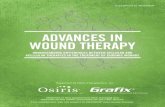 ADVANCES IN WOUND THERAPY -  · PDF fileWe presented Advances in Wound Therapy: ... veloping technology, the suc- ... put a bilayered skin substitute