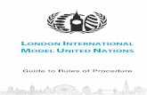 London International Model United Nations Guide to · PDF fileLondon International Model United Nations Guide to ... London International Model United Nations Guide ... delegates may