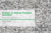 WHERE IS INDIAN PHARMA HEADED? - Lupin Ltd. Pharma market is expected to reach $1.5 tn in 2021, driven by biologics. 9 Demographic Drivers support the Growth ... Indian pharma companies