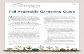 Fall Vegetable Gardening Guide - Texas A&M AgriLifegregg.agrilife.org/files/2011/04/Fall-Vegetable-Gardening-Guide1.pdf · Fall Vegetable Gardening Guide E-274 9/11. 2 100 square