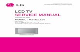 LCD TV SERVICE MANUAL - Portal do · PDF filelcd tv service manual caution before servicing the chassis, read the safety precautions in this manual. chassis : ml-041a model : rz-32lz50